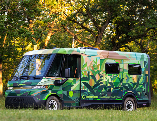 Grounded has debuted the world’s first electric RV, engineered for true four-season adventure.