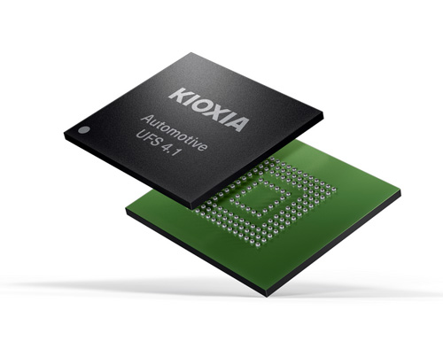 Sampling Kioxia UFS Ver. 4.1 Embedded Flash Memory Devices for Automotive Applications