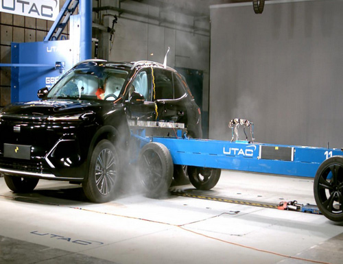 In Europe, Geely Auto becomes the only automaker to demonstrate a beyond-compliance crash test