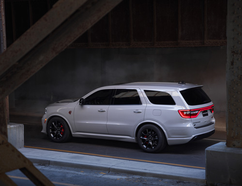 Dodge Durango Concept Shown at Roadkill Nights Comes to Life as Dodge Opens Orders for New Smokescreen Exterior Color and Petrol Blue Seats