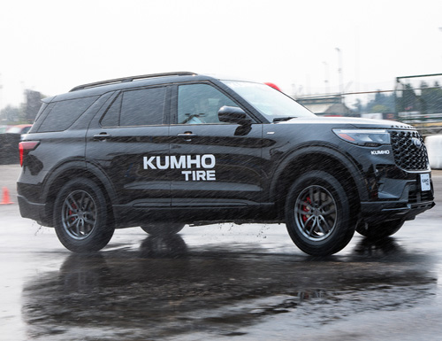 Kumho Tire Puts New Road Venture HT and Crugen GT Pro Tires to the Test at National Ride & Drive Event