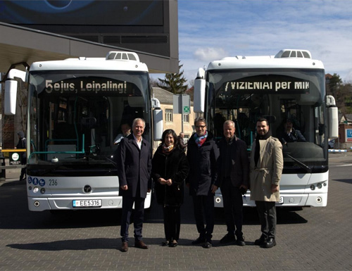 TEMSA strengthens its European footprint by delivering 15 electric buses to Lithuania