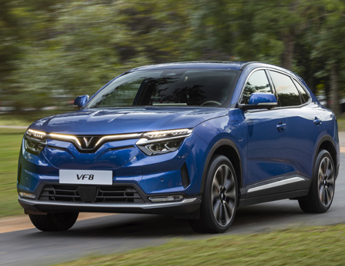 VinFast Launched the 2027 VF 8 in the U.S. With Upgraded Safety and Driver-Assistance Features